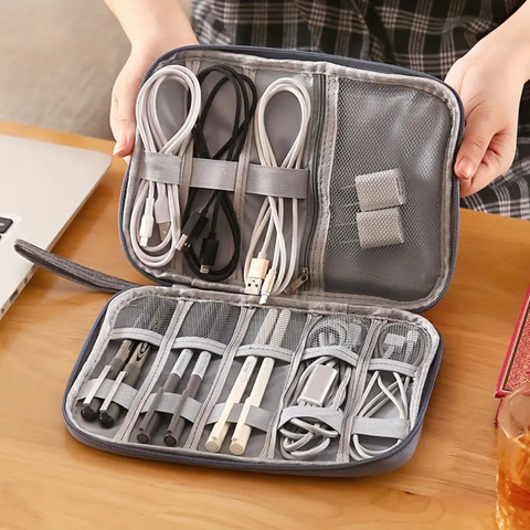 Multi-function Travel Digital Accessories Organizer Storage Divider Bag