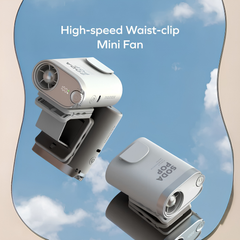 MOMAX 1° Go Clip High Speed Waist Clip Mini Fan