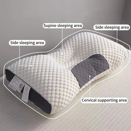 Orthopedic Ergonomic Pillow for Neck Pain Relief, Comfortable Sleep