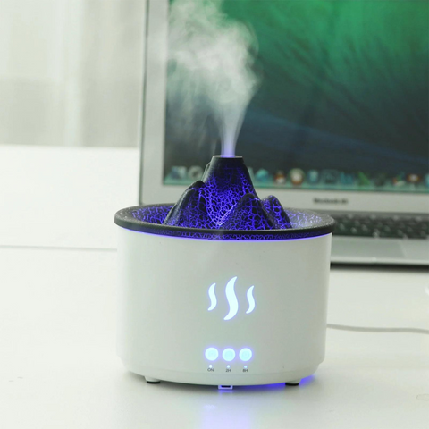 Volcano Flame Aromatherapy Diffuser Humidifier