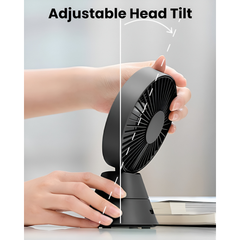 Moxedo Rechargeable Desktop Mini Portable Fan