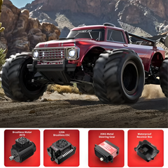 MJX Hyper Go 10210 1:10 2.4GHz 4WD Brushless High Speed Off Road RC Monster Truck