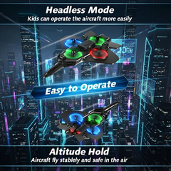 Pulse Halberd 2.4GHz Four Axis RC Fighter Jet Plane