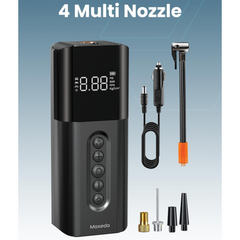 Moxedo AIRDYNAMO Portable Multi-function Air Pump with 4 Air Nozzles