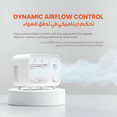 Porodo Mini Mist Fan Desktop Air Cooler
