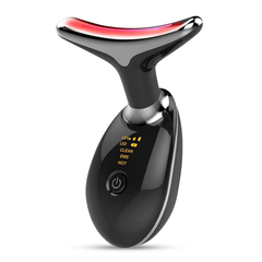 High Frequency Vibration Skin Rejuvenation Device, Face n Neck Wrinkle Remover Black