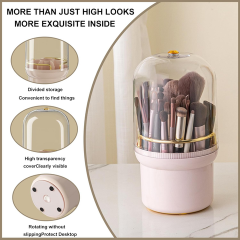 Rotating Makeup & Cosmetic Storage Organizer Container