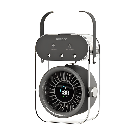 Porodo Chillo Aqua Portable Mist Fan with 500mL Large Water Tank