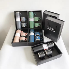 500ml 3in1 Stainless Steel Vacuum Flask Bottle Cup Set [BEST FOR GIFT]