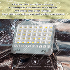 Solar LED Light with Magnetic Mount, USB Charging and IP66 Waterproof