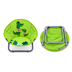 Kids Folding Animated Character Moon Chair for Indoor and Outdoor Use