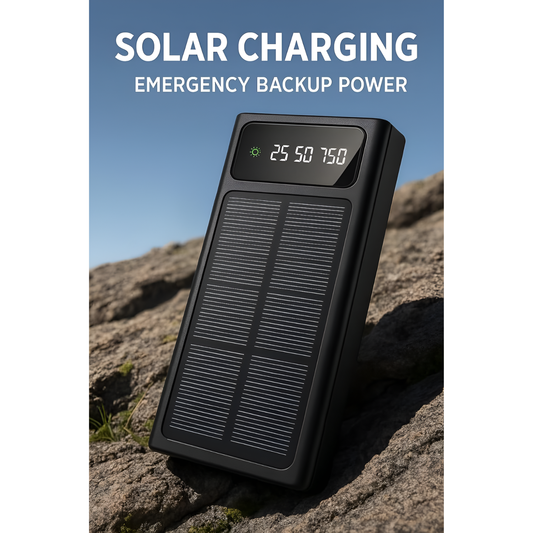 Al Jazira 20000mAh Solar Power Bank with 45W Fast Charging