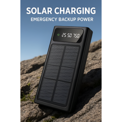 Al Jazira 20000mAh Solar Power Bank with 45W Fast Charging