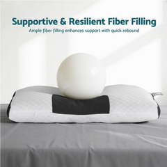 Guifei Filled Sleeping Pillow, Comfortable and Breathable Bed Pillow