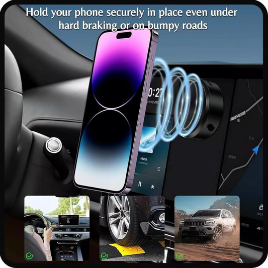 Vacuum Suction Magnetic Car Mobile Phone Holder