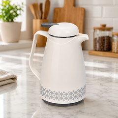 1 Liter Thermal Flask for Drinks White