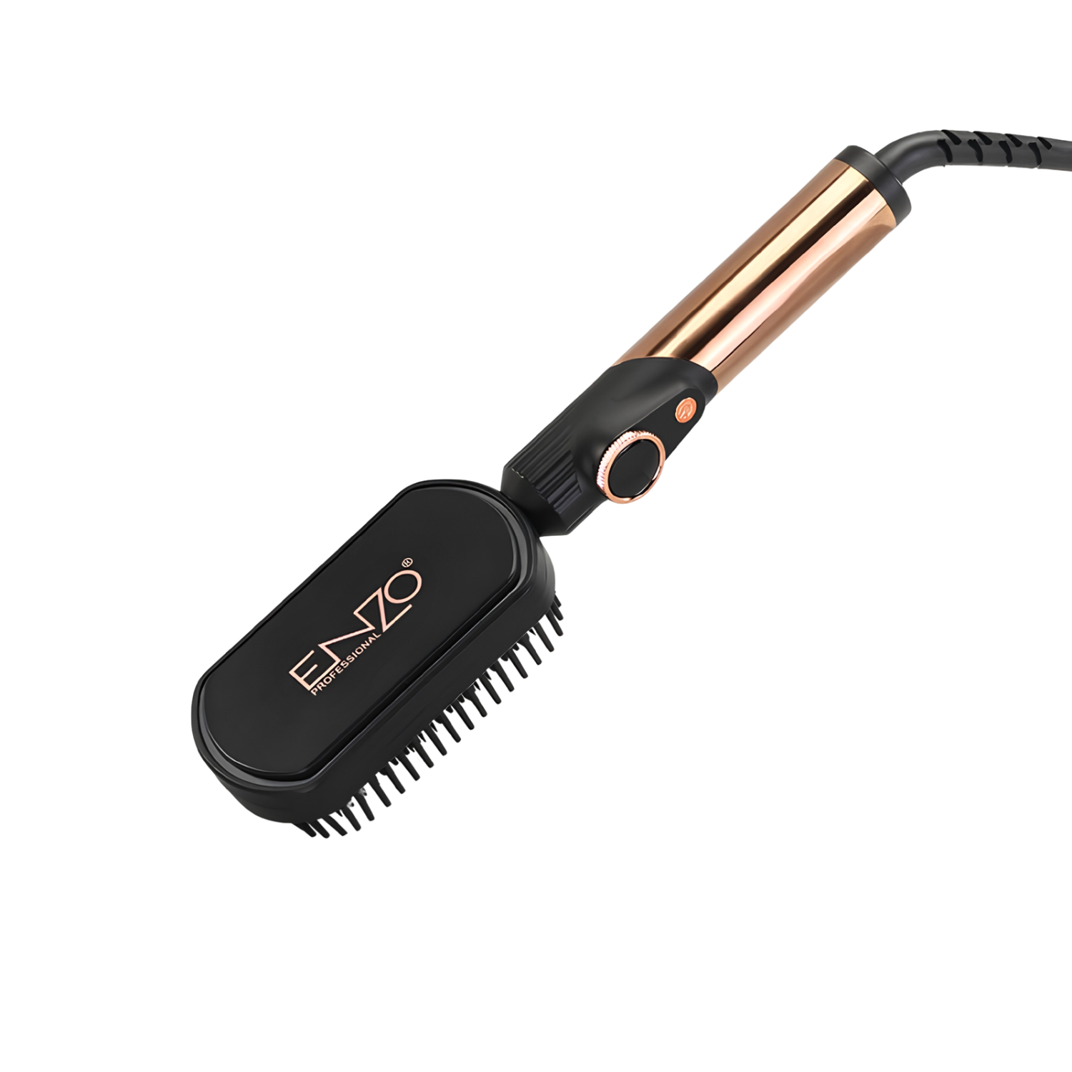 Enzo Professional EN-4002 Keratin Nano Ions Hair Straightener Brush