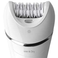 Philips Epilator Series 8000 Wet &amp; Dry Epilator BRE710/00