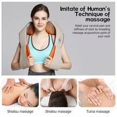 Electric Neck Kneading Massager with Arm Support
