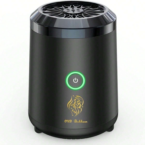 Rechargeable Electric Bakhoor Burner - Incense Oudh Burner for Home, Office and Car