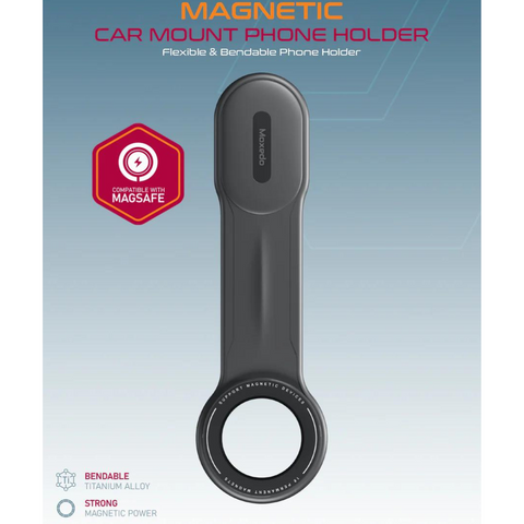 Moxedo Magnetic Car Mount Phone Holder - Flexible, Bendable and Super Strong