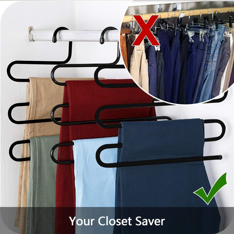 Multi-functional Space Saving Pants Rack