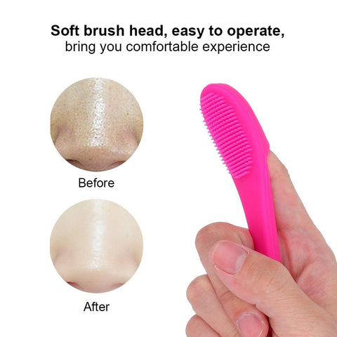 Silicone Face Scrubbing Exfoliator Brush