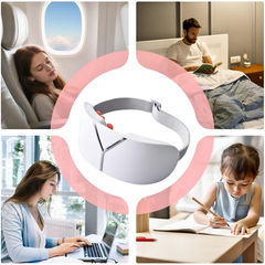 Smart Eye Massager Sleep Mask ,Rechargeable Eye Relaxation Device
