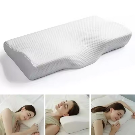 Orthopedic Contour Memory Foam Pillow for Neck Pain Relief