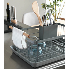 Kitchen Sink Removeable Drainer Tray Dish Organizer Rack