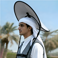 360° UV Protection Sun Hat with Storage Pouch & Adjustable Waist Belt