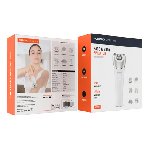 Porodo Lifestyle Face & Body Epilator