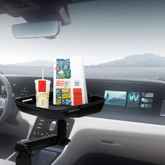 360° Adjustable Car Cup Holder Food Dining Tray with Phone Holder