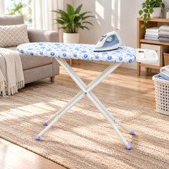 Folding Ironing Board with Iron Rest 80 × 30 × 110 cm