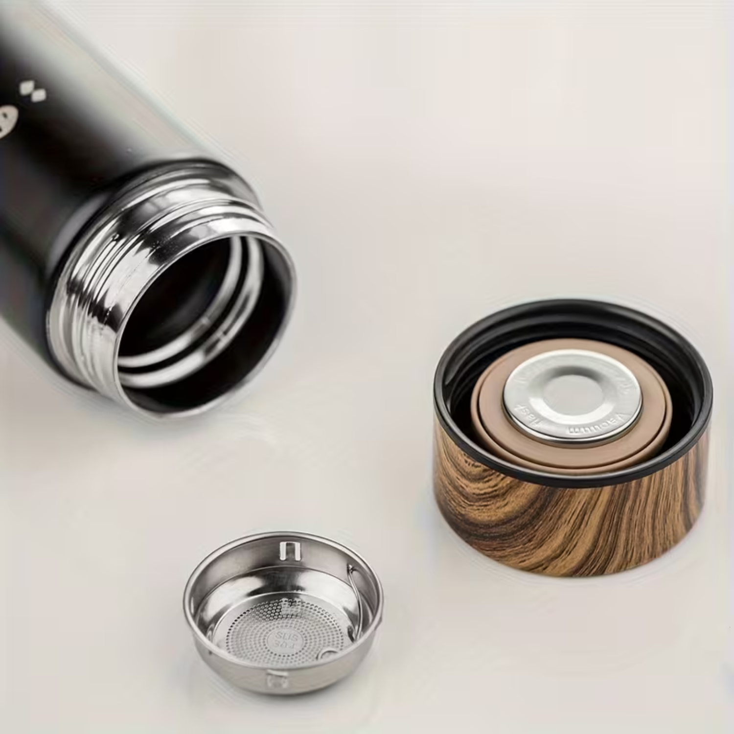 3 IN 1 500ml Thermal Vacuum Flask with 2 Arabic Coffee Gahwa Cups [GIFT EDITION]