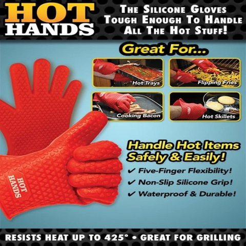 Heat Resistant Non-stick Silicone Gloves