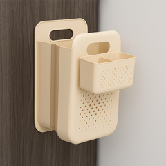 Ecoco Wall Mounted Laundry Basket with Undergarments Compartment