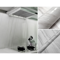 Self Adhesive Waterproof PVC Wallpaper Sticker for Kitchen, Cupboard, Storage Shelves and Table