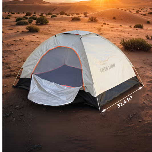 Green Lion Camping Tent GT3-PLUS with 2-3 Person Capacity