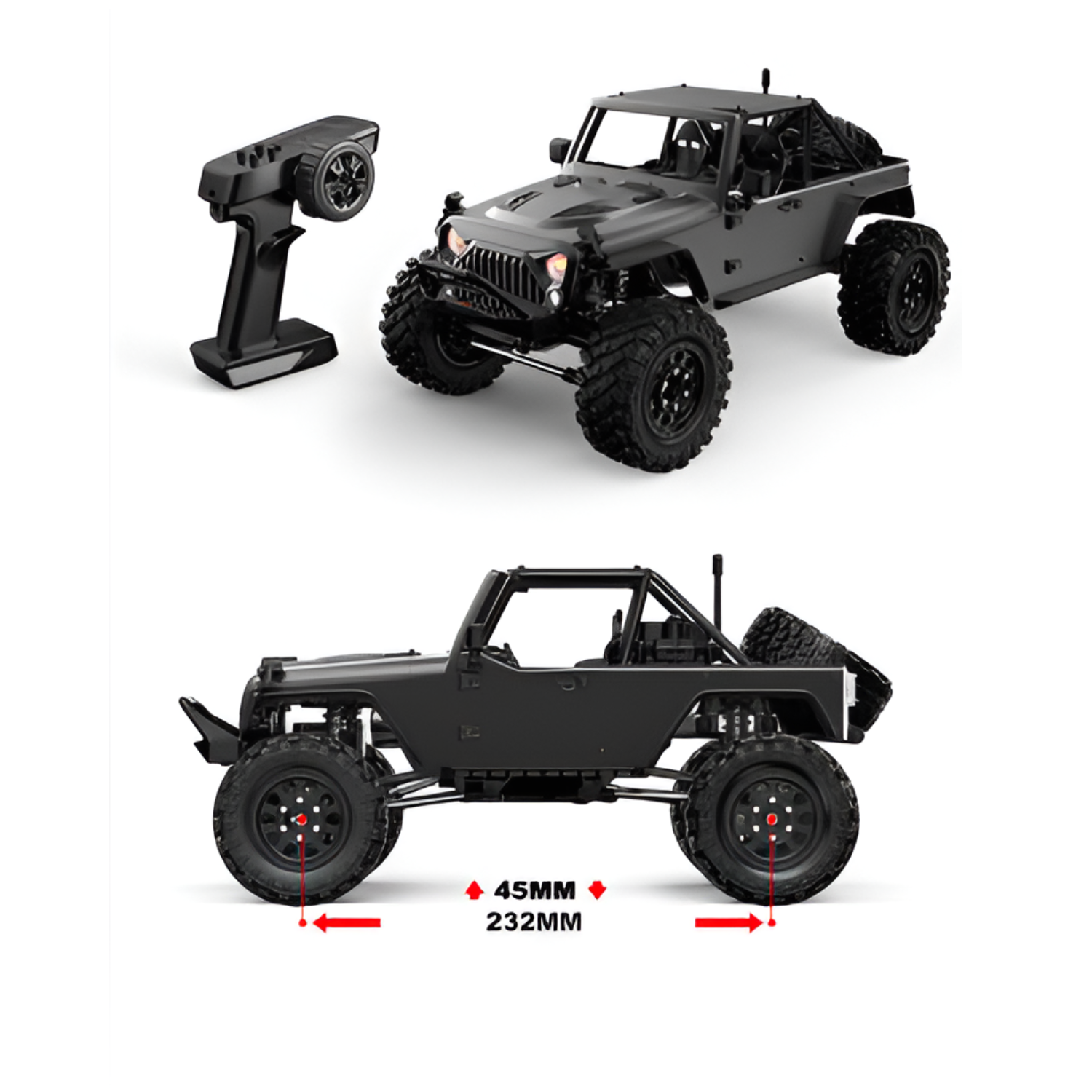 MJX H12Y 1:12 Hyper Go 2.4G 4WD Brushless RC Truck