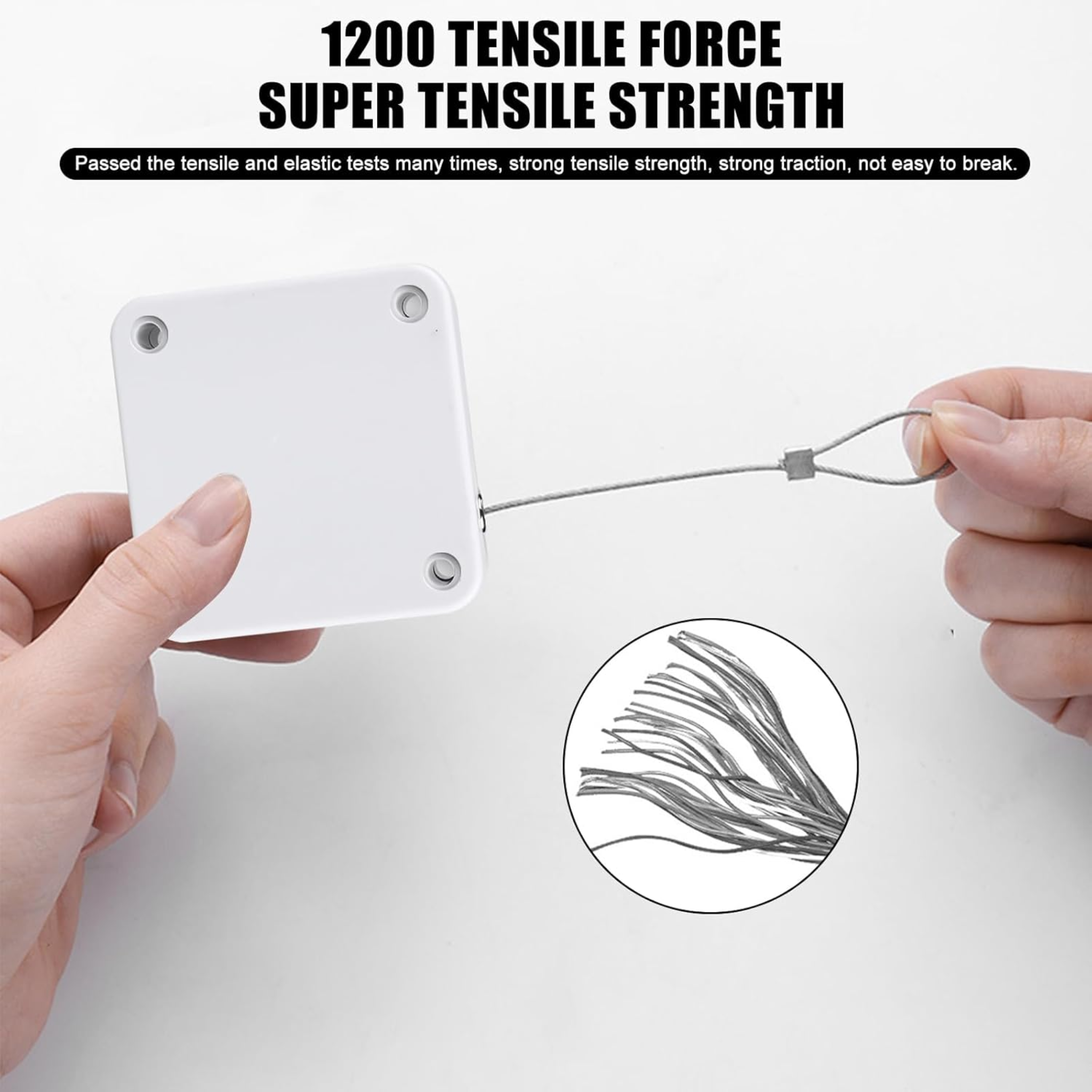 1.2 Meter Retractable Steel Wire Automatic Door Closer