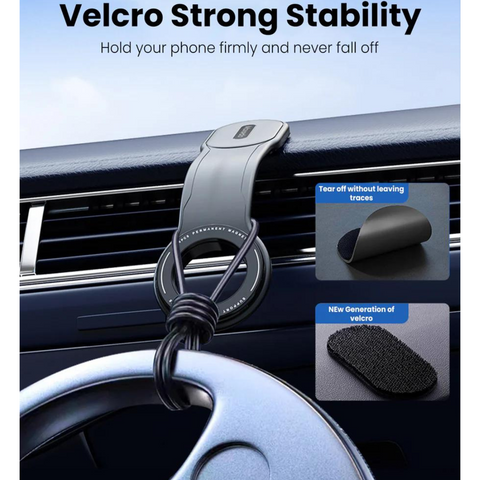 Moxedo Magnetic Car Mount Phone Holder - Flexible, Bendable and Super Strong