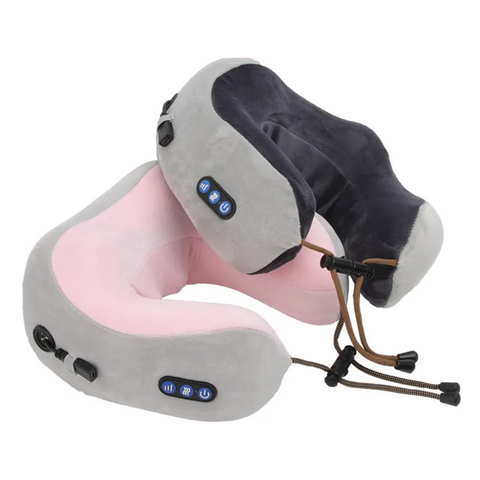 U Shaped Travel Neck Massage Pillow