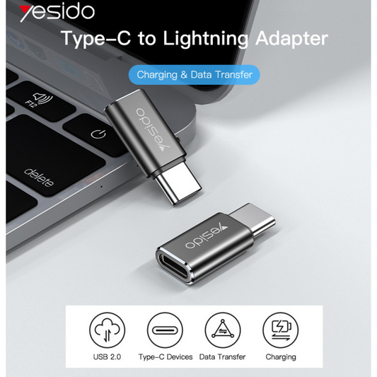 Yesido GS22 Lightning to USB Type C Adapter