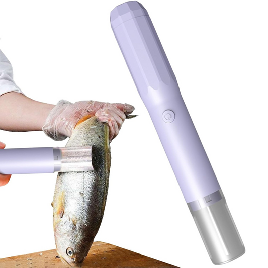 Electric Rechargeable Fish Skin Peeler & Remover, Fish Scale Scraper Tool