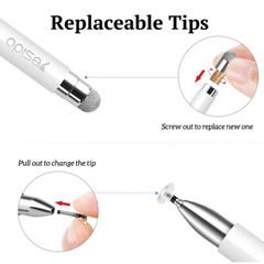 Yesido ST02 2 IN 1 Capacitive Active Universal Smart Pressure Stylus Pen