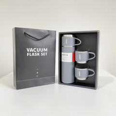 500ml 3in1 Stainless Steel Vacuum Flask Bottle Cup Set [BEST FOR GIFT]