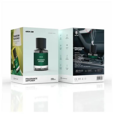 Green Lion Car Fragrance Air Diffuser & Fragrance Options