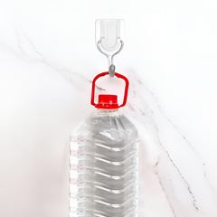 Super Sticky Wall Mounted Self Adhesive Hanging Hooks (Pack of 10)