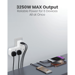 Moxedo Multi Plug Power Extension Adapter